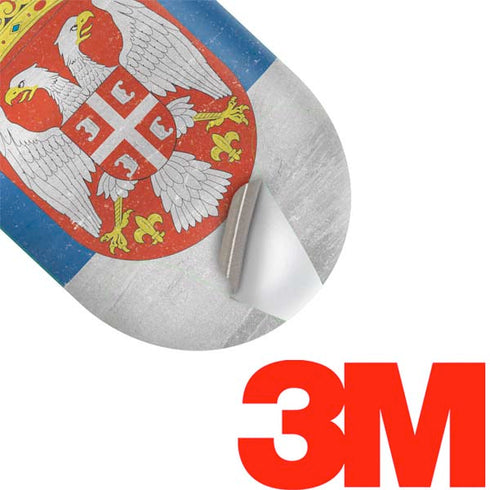 Serbia Flag Distressed Galaxy Buds Plus Skin